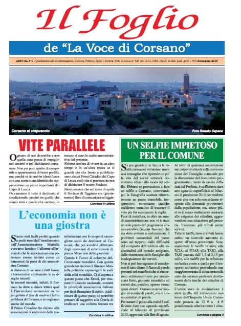 Il Foglio 2015