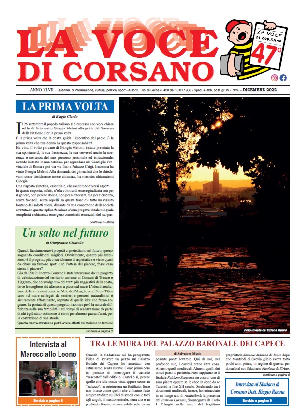 La Voce di Corsano - Dicembre 2022